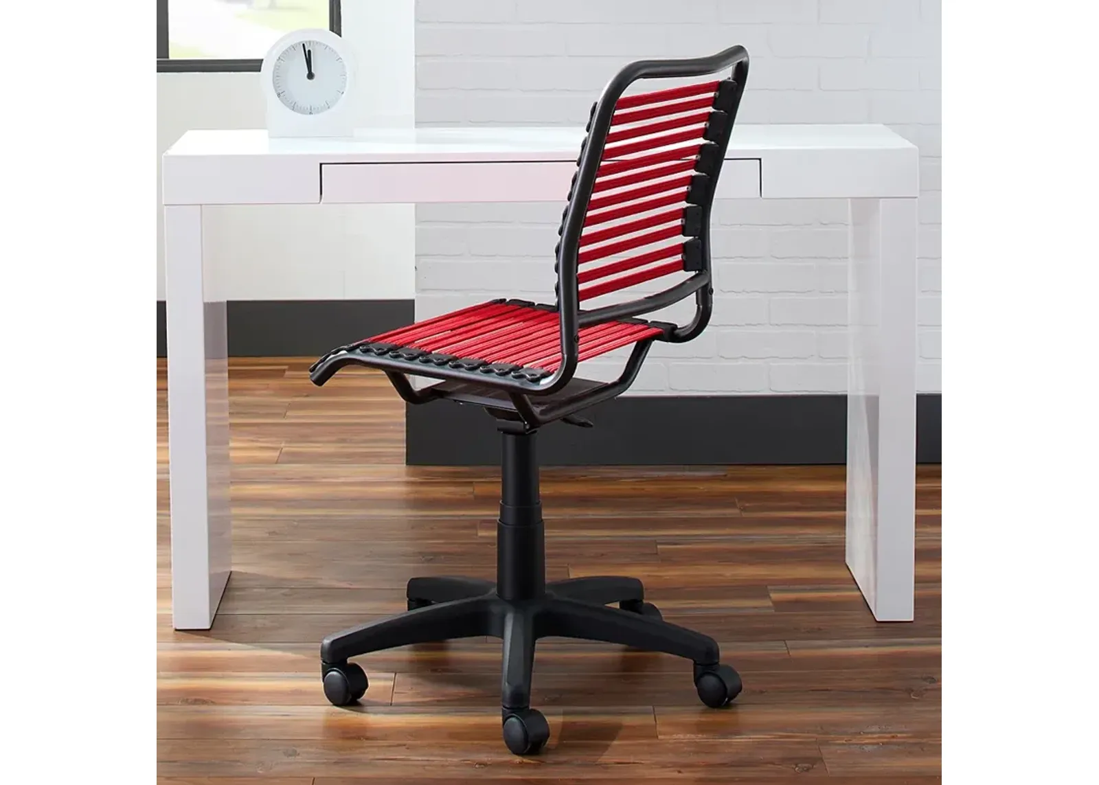 Allison Red Swivel Office Chair