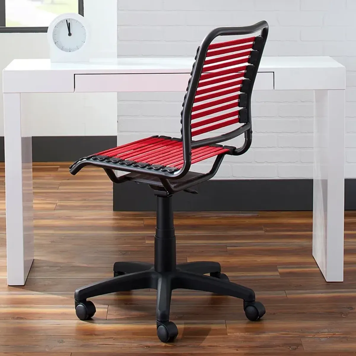 Allison Red Swivel Office Chair