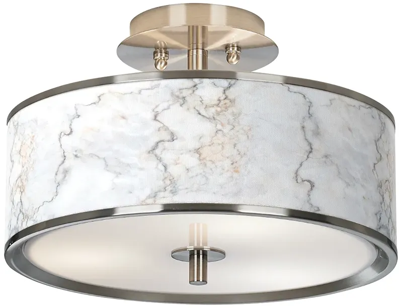 Marble Glow Giclee Glow 14" Wide Ceiling Light