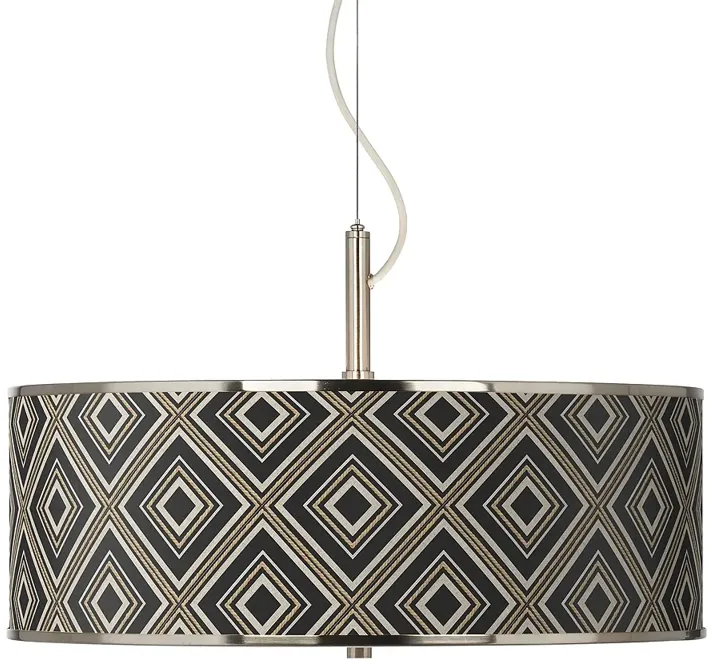 Rhythm Giclee Glow 20" Wide Pendant Light