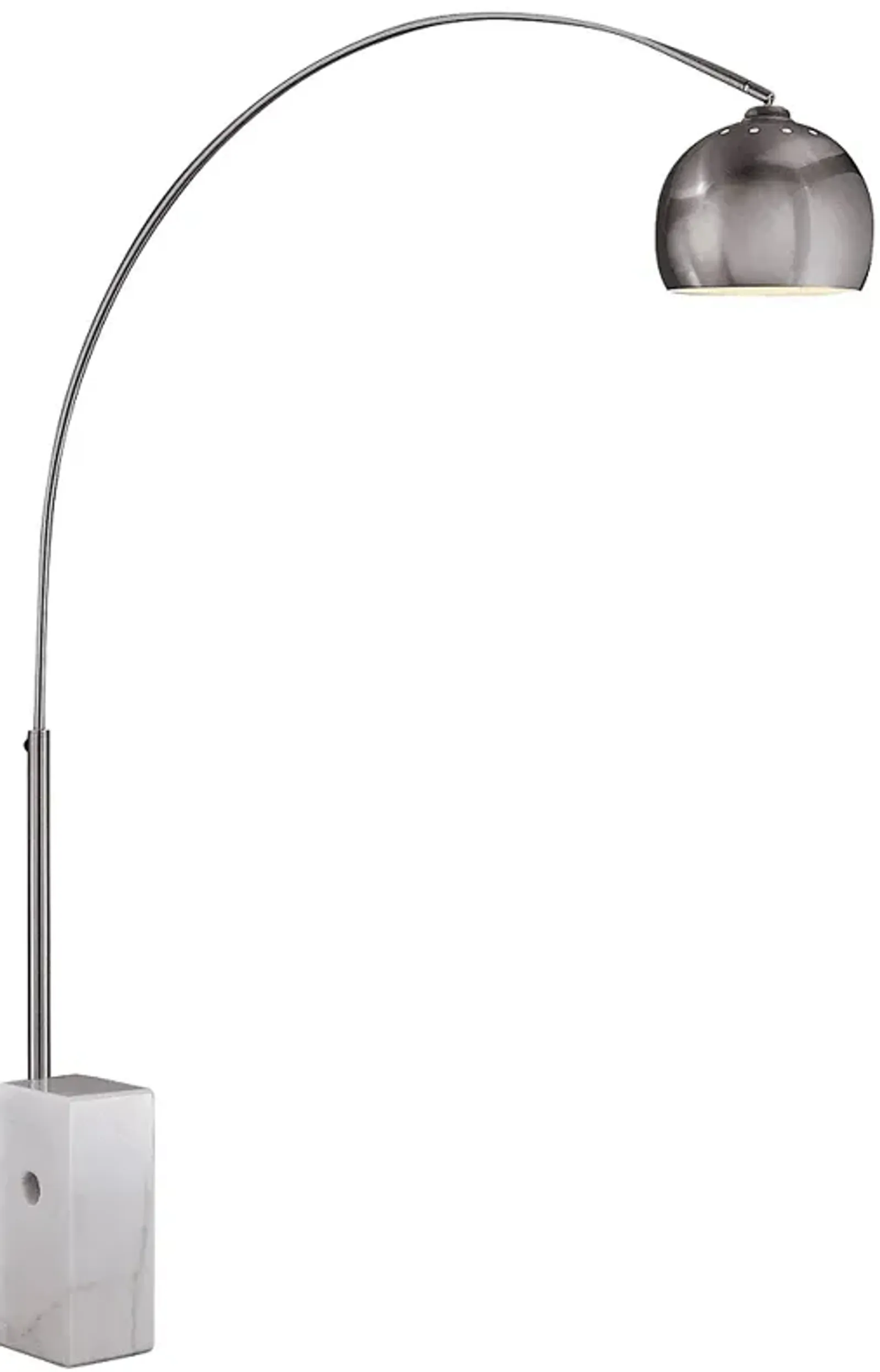 George Kovacs Reading Room 72 1/2" Brushed Nickel Arc Floor Lamp