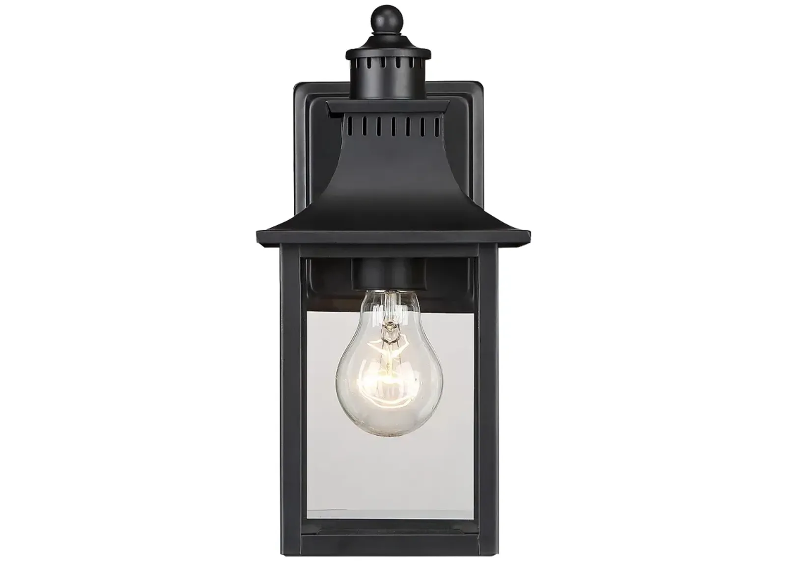 Quoizel Chancellor 11 1/4"H Mystic Black Outdoor Wall Light