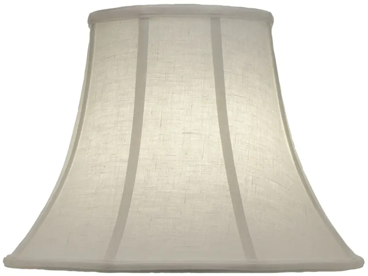 Stiffel Cream Aberdeen Bell Lamp Shade 8x15x11 (Spider)