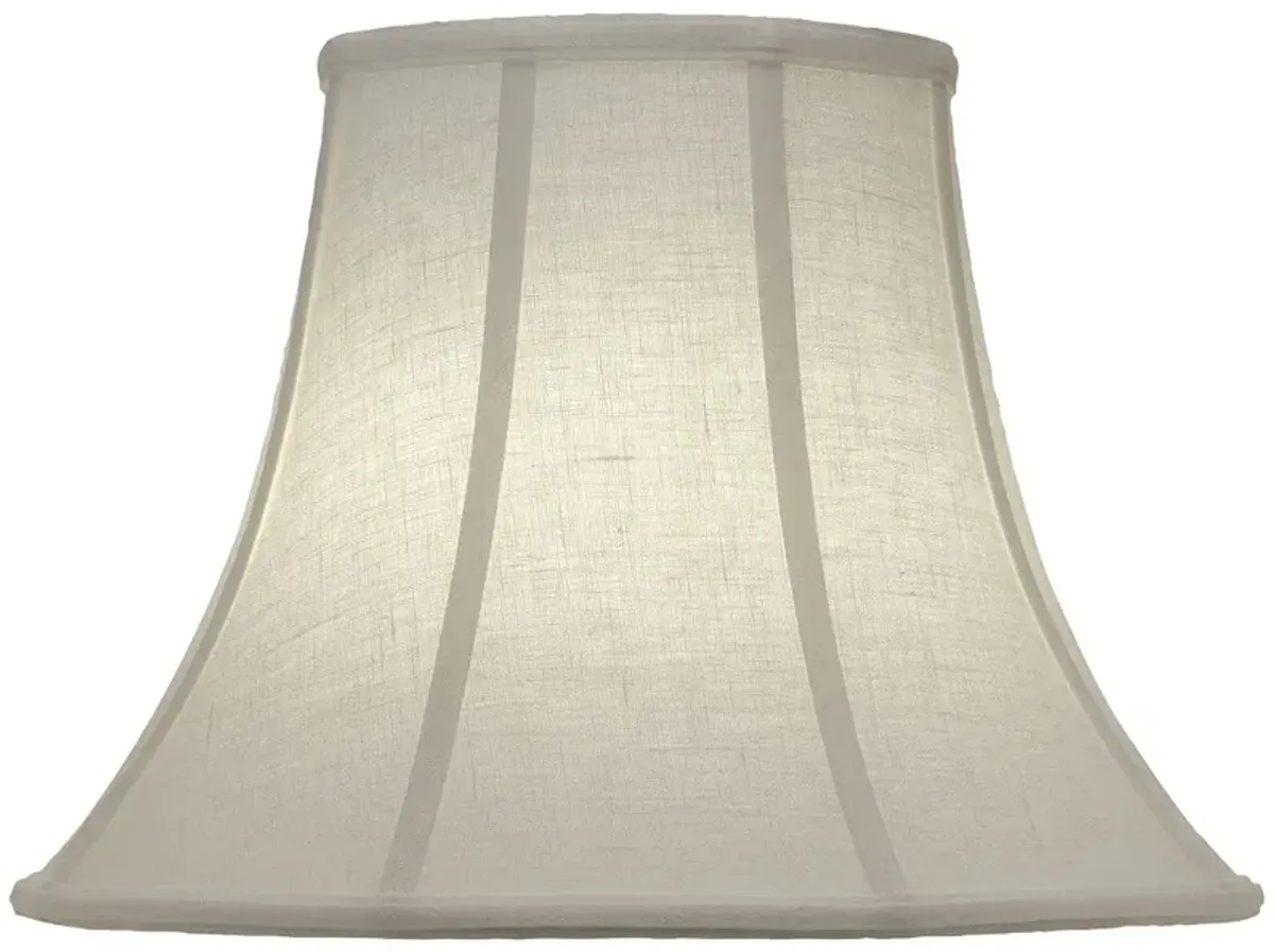 Stiffel Cream Aberdeen Bell Lamp Shade 9x18x13 (Spider)