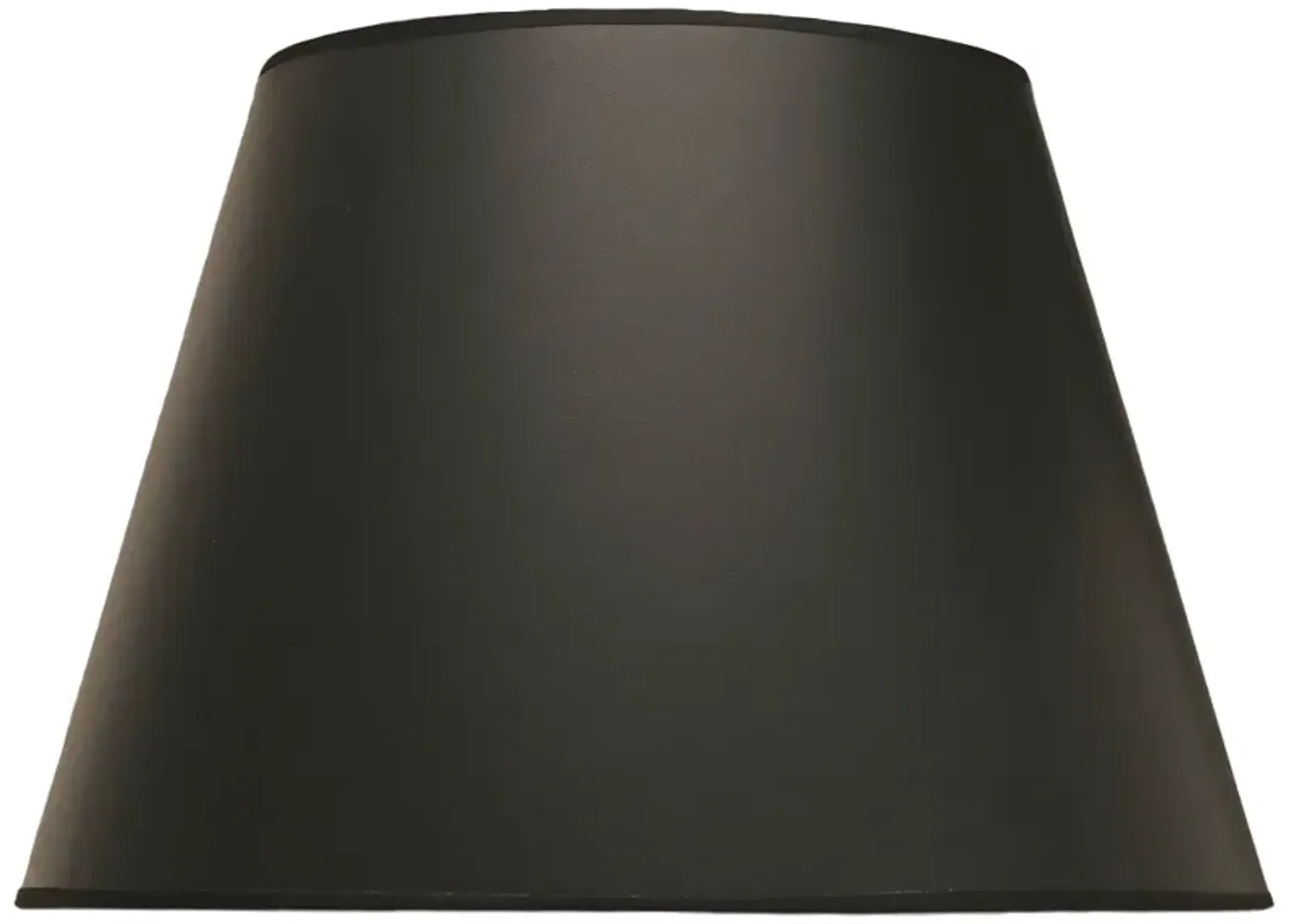 Stiffel Black Opaque Parchment Empire Lamp Shade 10x16x11 (Spider)