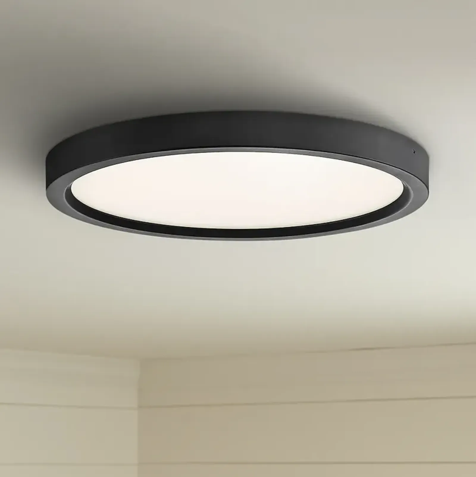 Quoizel Outskirt 11" Wide Oil Rubbed Bronze LED Ceiling Light