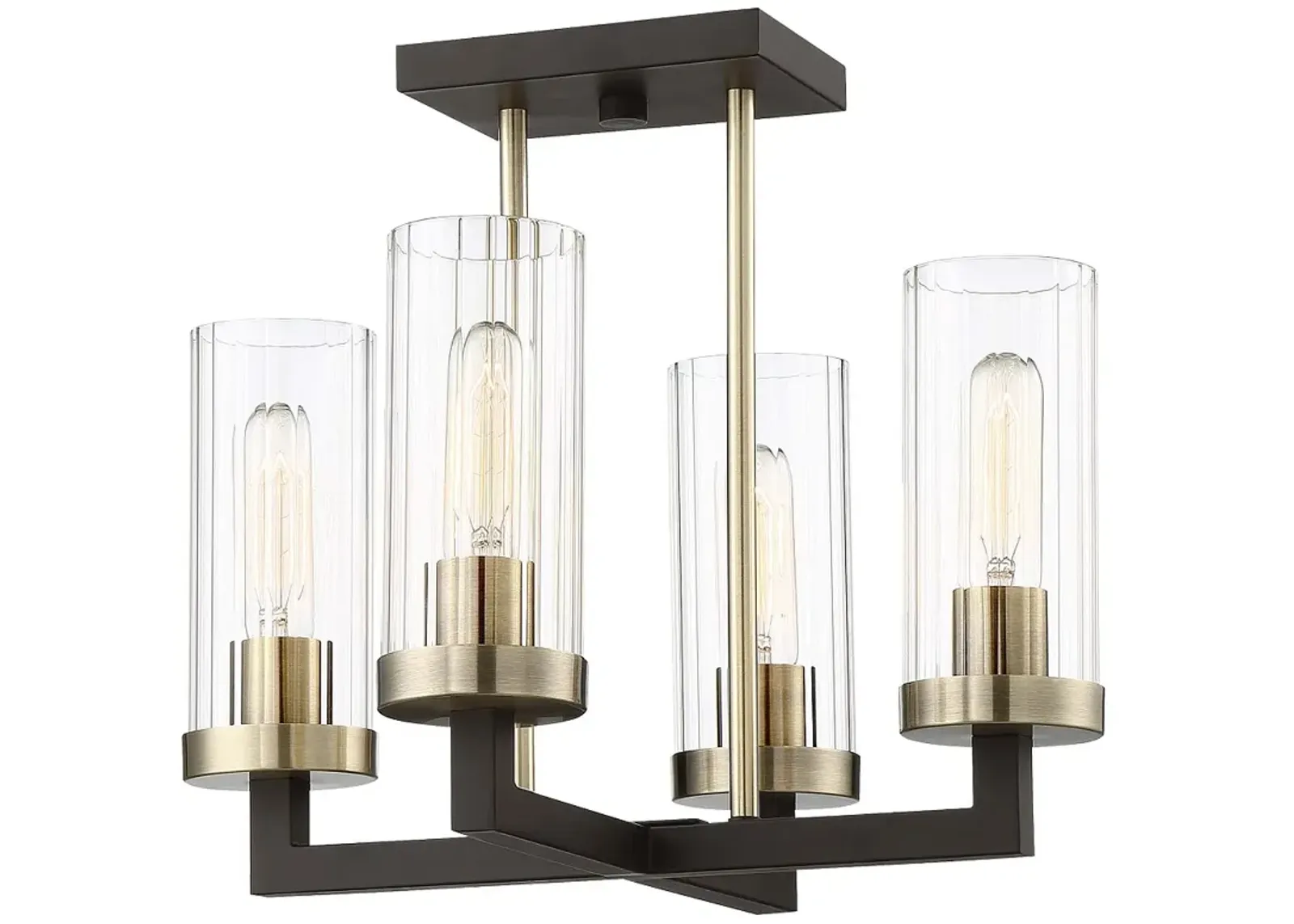 Minka-Lavery  Ainsley Court - 4 Light Semi Flush