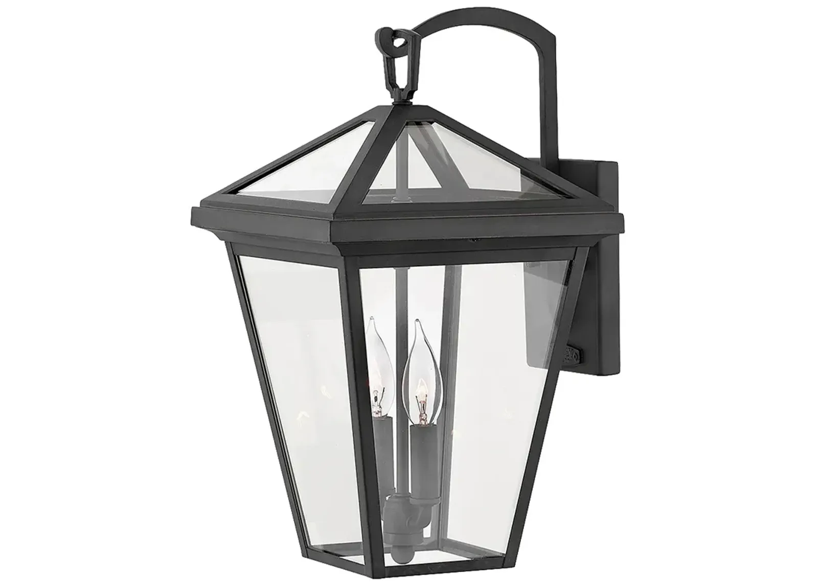 Alford Place 17 1/2" High Black Outdoor Wall Light