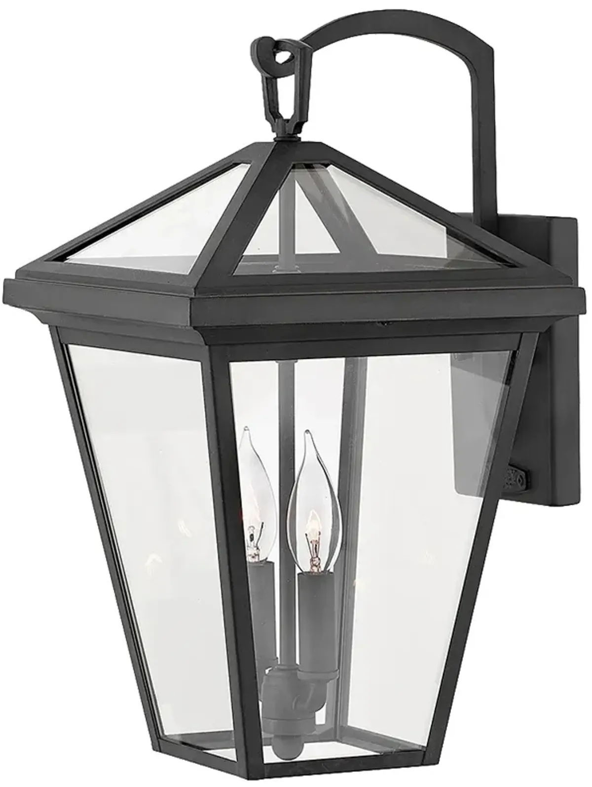 Alford Place 17 1/2" High Black Outdoor Wall Light