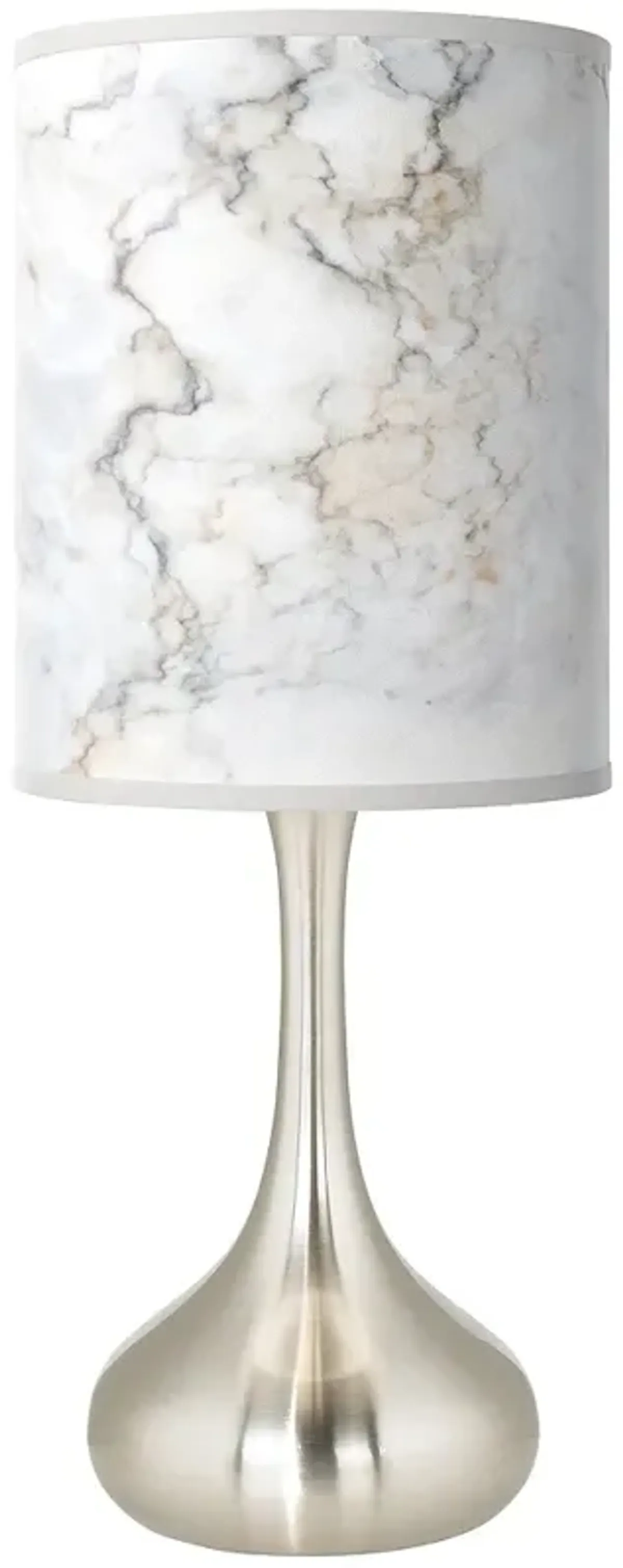 Giclee Glow Droplet 23 1/2" Marble Glow Pattern Shade Table Lamp