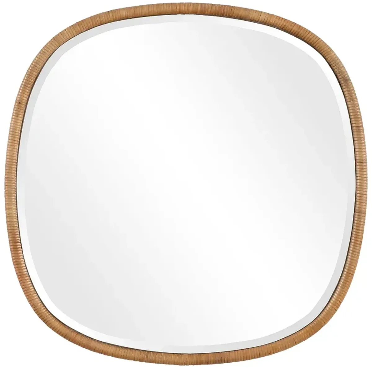 Noble Park Stella Vue Natural 34" Round Wall Mirror