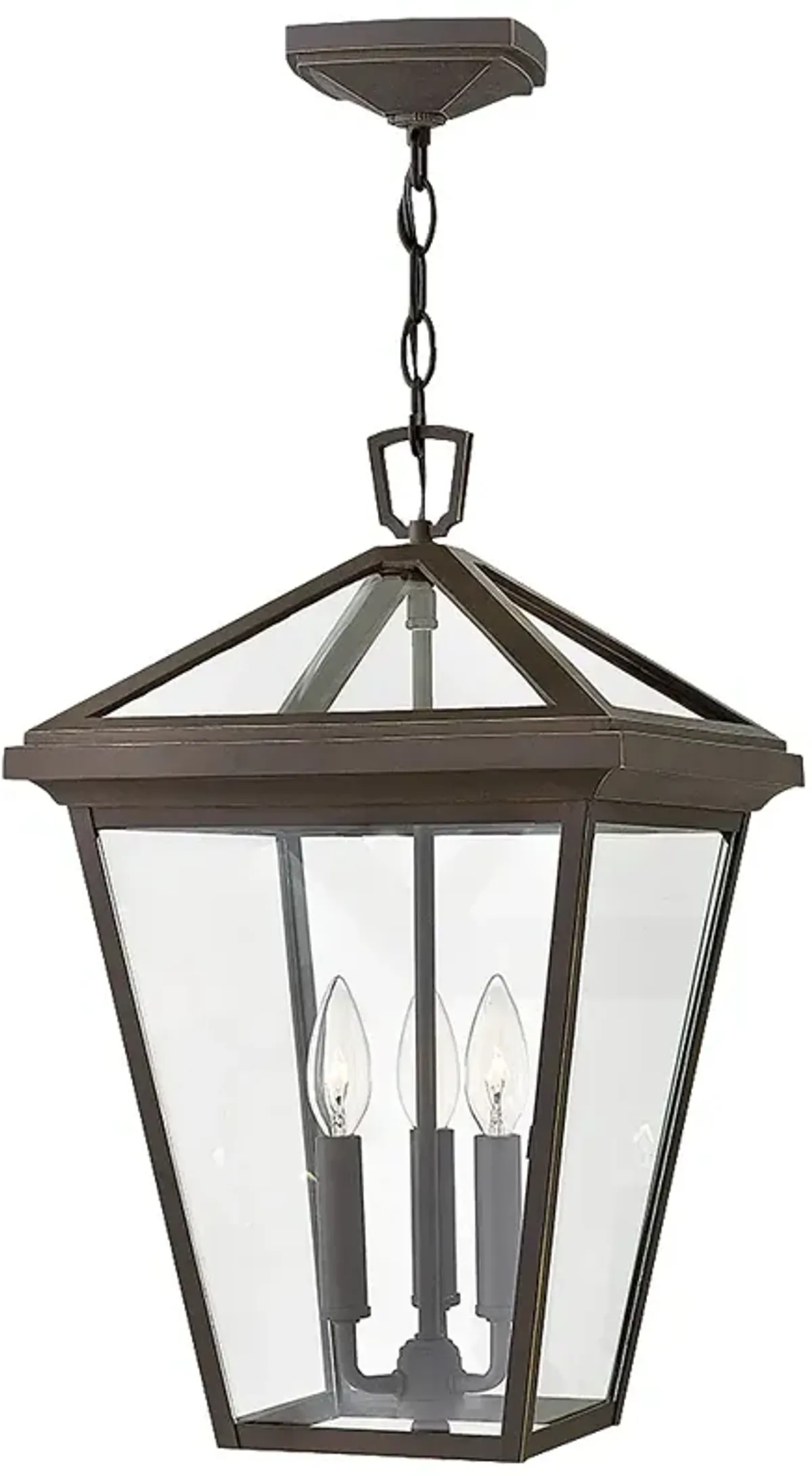 Alford Place 19 1/2" High Brown Outdoor Hanging Light