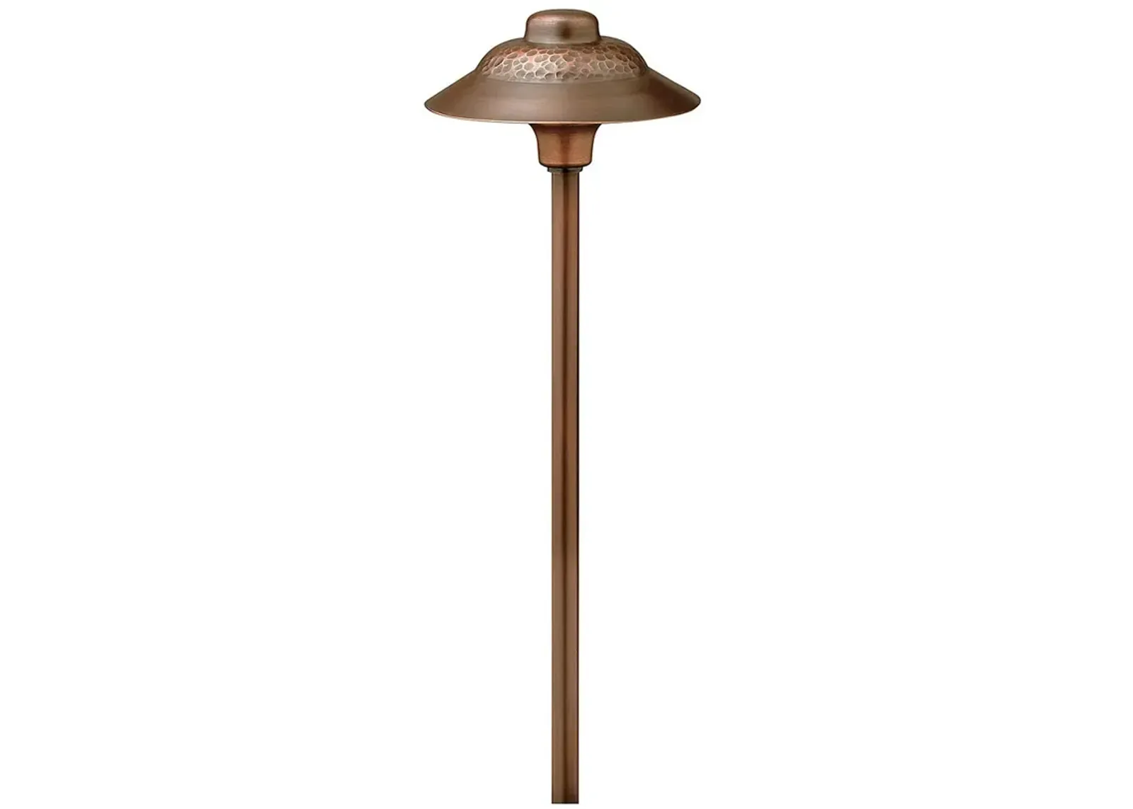 Essence Hammered 17"H Copper Path Light by Hinkley Lighting