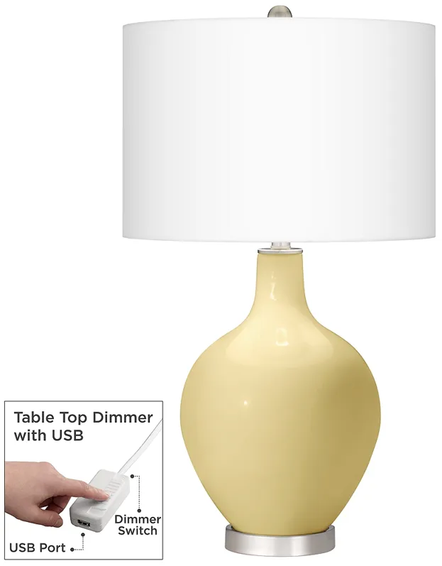 Butter Up Ovo Table Lamp With Dimmer