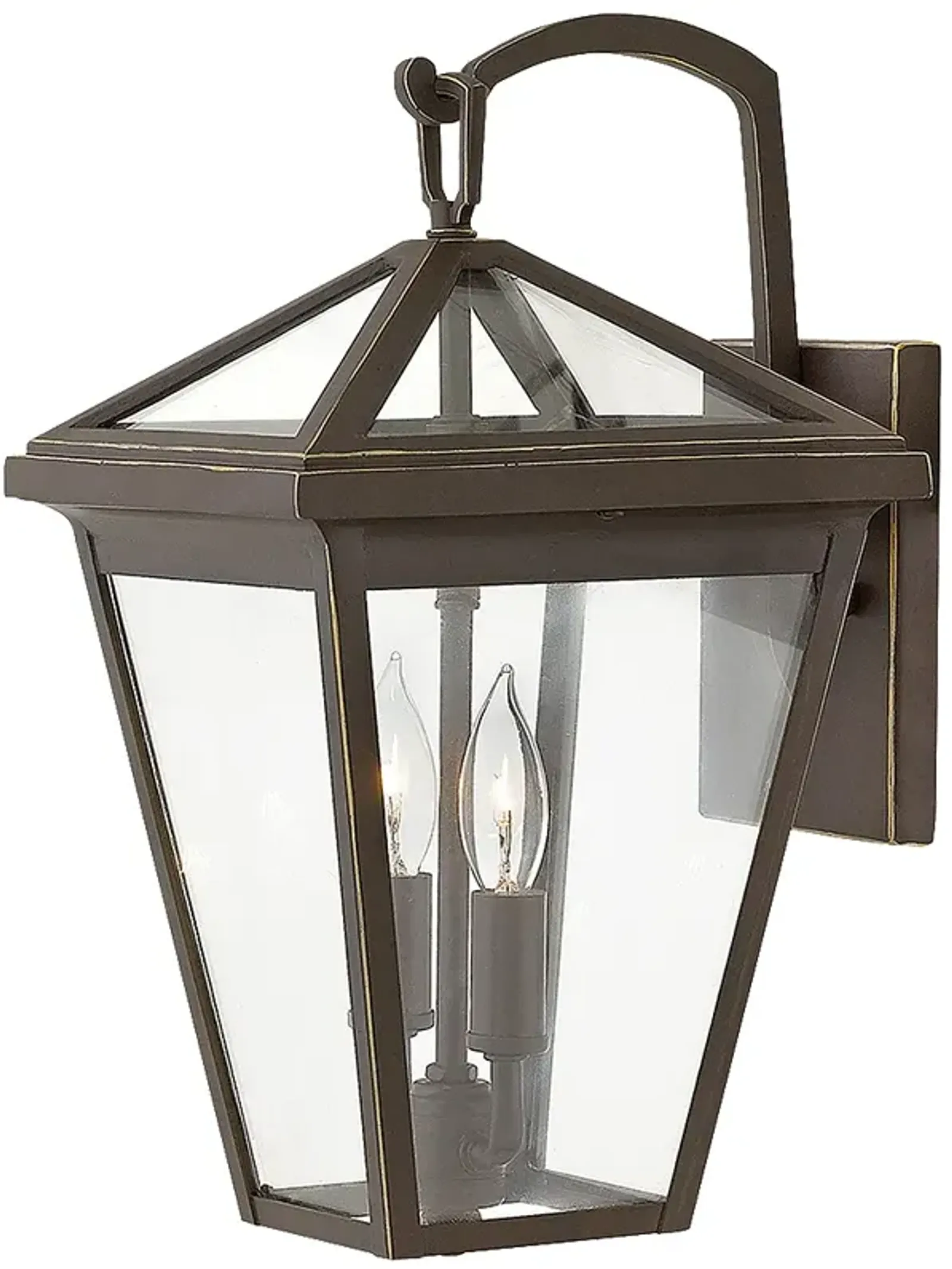 Alford Place 14" High Brown Outdoor Wall Light