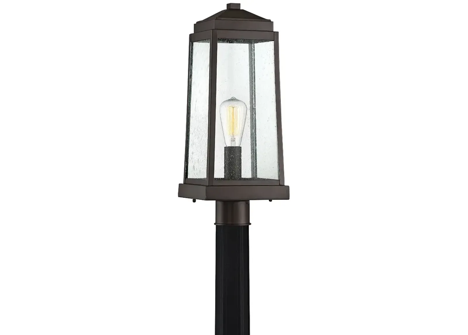 Quoizel Ravenel 20" High Western Bronze Outdoor Post light