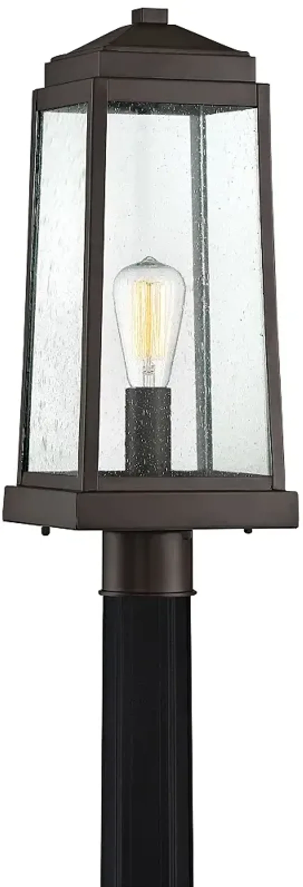 Quoizel Ravenel 20" High Western Bronze Outdoor Post light