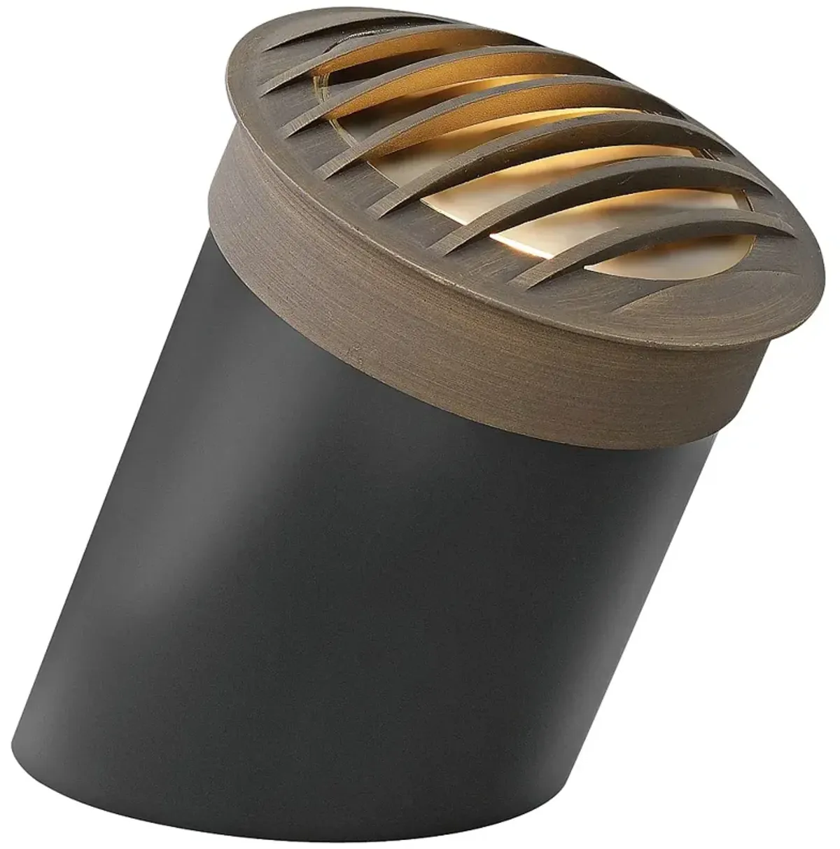 Hinkley Hardy Island Rock Guard Matte Bronze Well Light