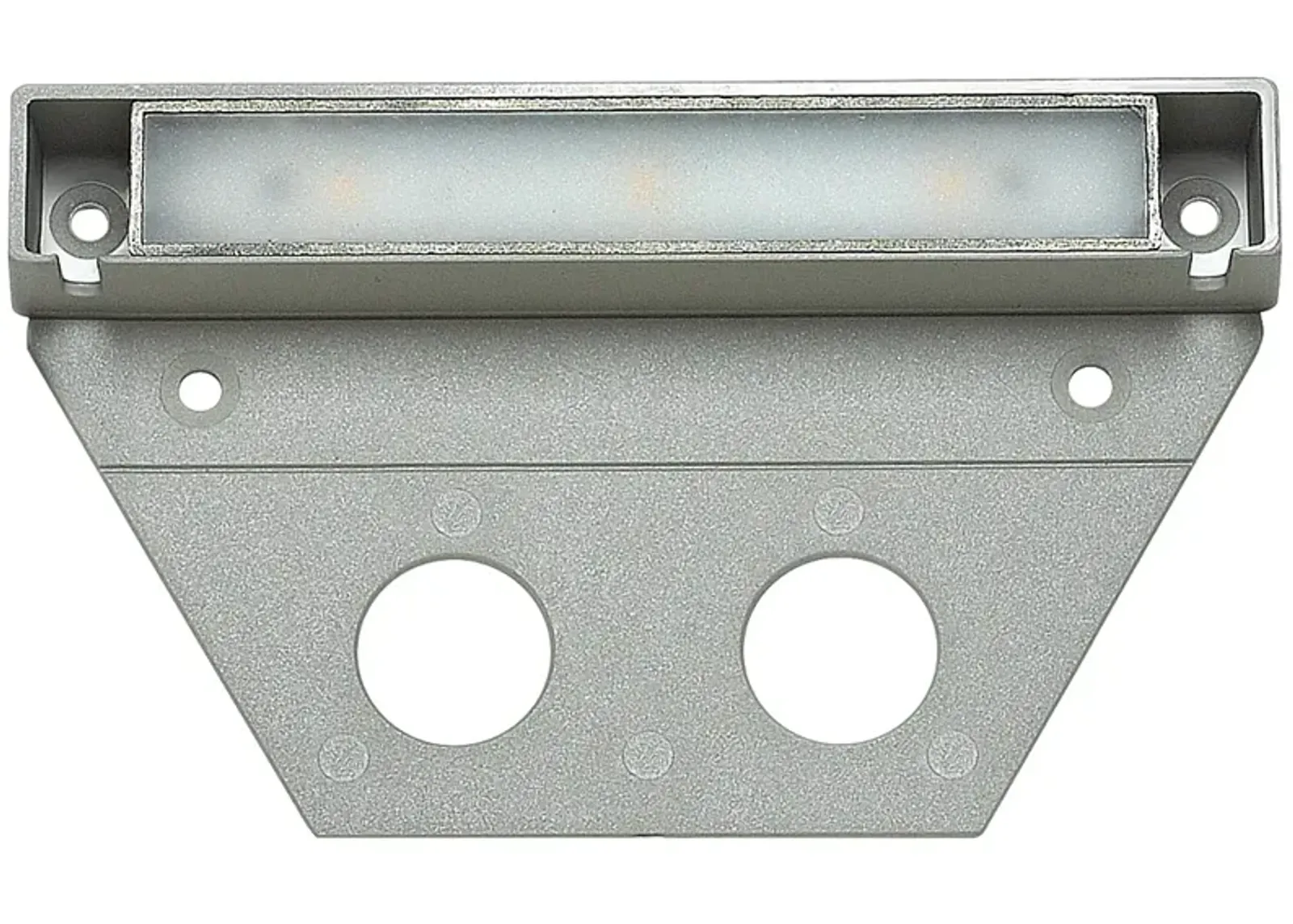 Hinkley Nuvi 5" Wide Titanium LED Landscape Deck Light