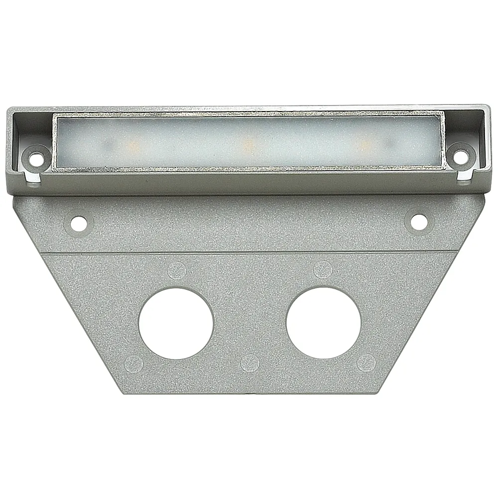 Hinkley Nuvi 5" Wide Titanium LED Landscape Deck Light