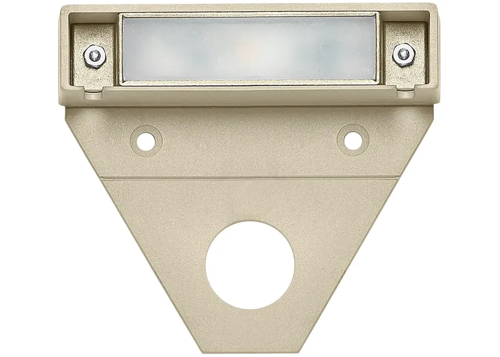 Hinkley Nuvi 3 1/4" Wide Sandstone LED Landscape Deck Light