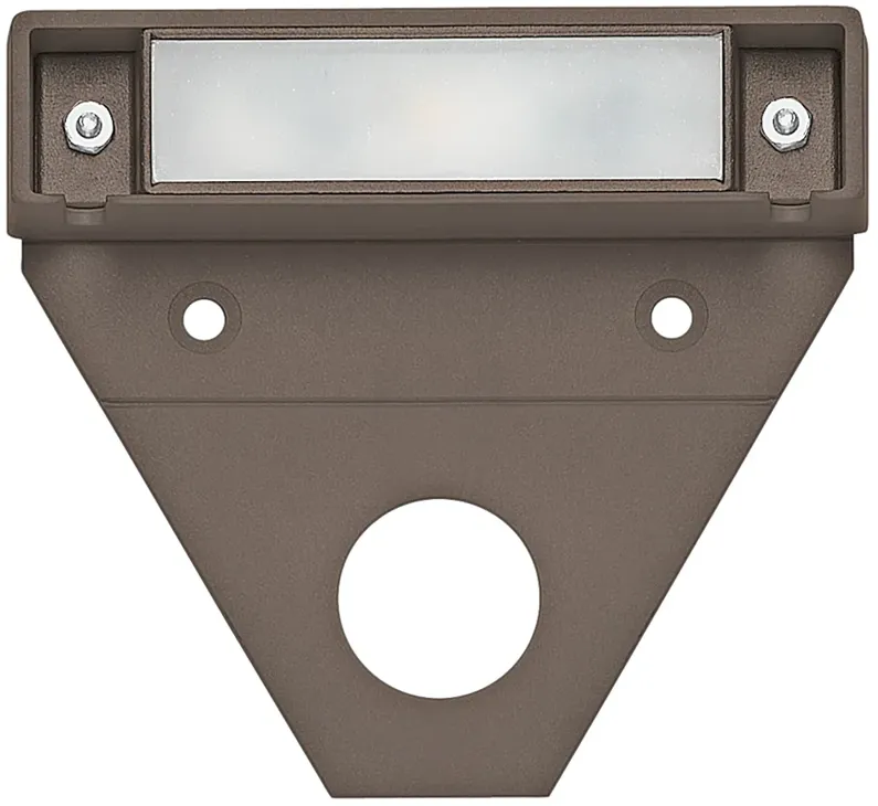 Hinkley Nuvi 3 1/4" Wide Bronze LED Landscape Deck Light