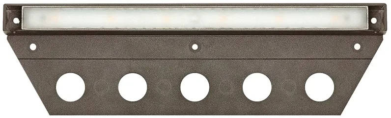 Hinkley Nuvi 10" Wide Bronze LED Landscape Deck Light