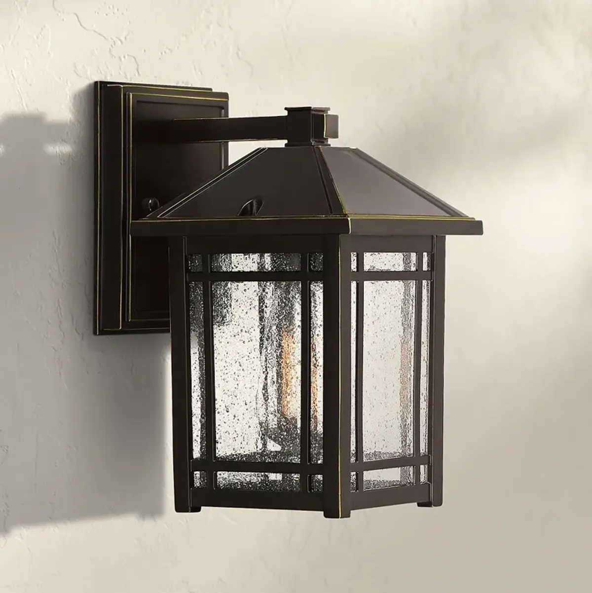 Quoizel Cedar Point 9 3/4" High Palladian Bronze Outdoor Wall Light