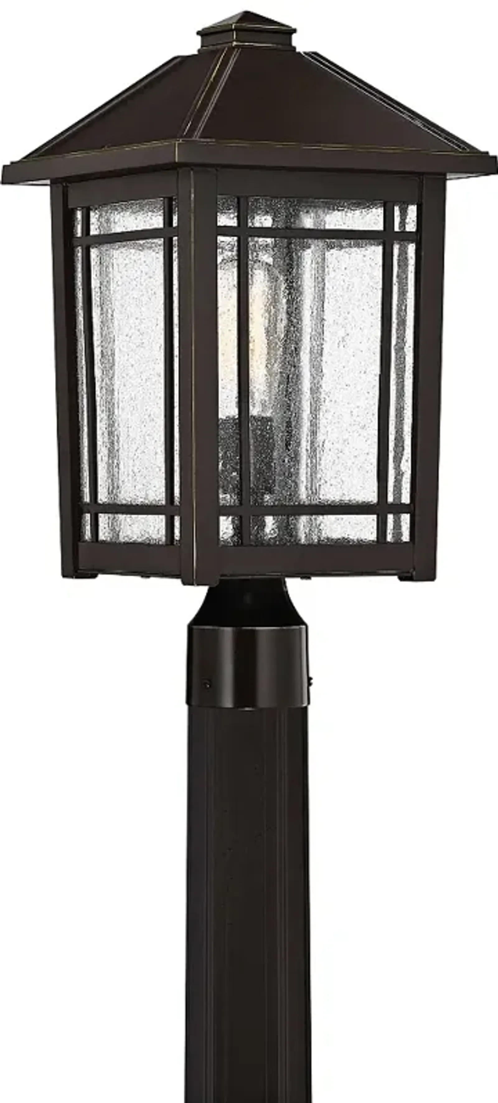 Quoizel Cedar Point 18" High Palladian Bronze Outdoor Post Light