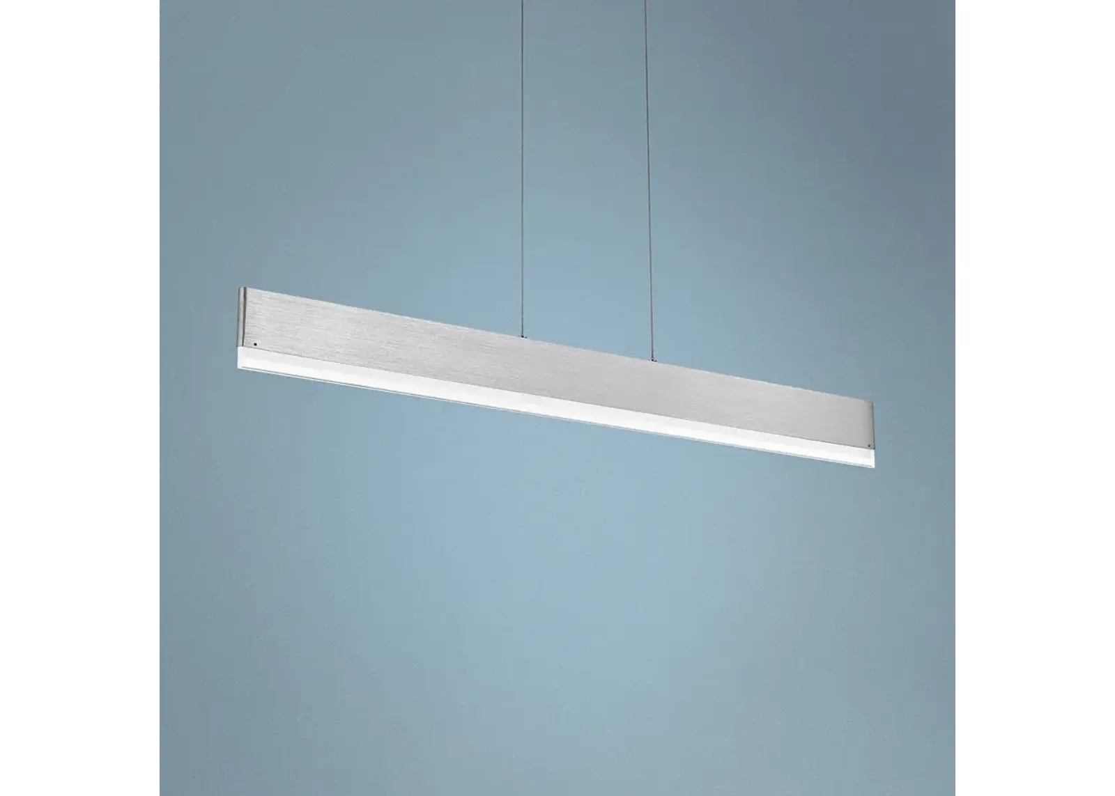 Cutlas 47 3/4"W Aluminum LED Kitchen Island Light Pendant