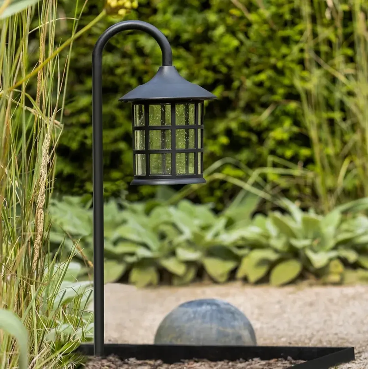 Freeport Coastal Elements 18"H Textured Black LED Path Light