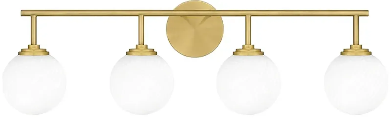 Eloise 4-Light Aged Brass Vanity Light