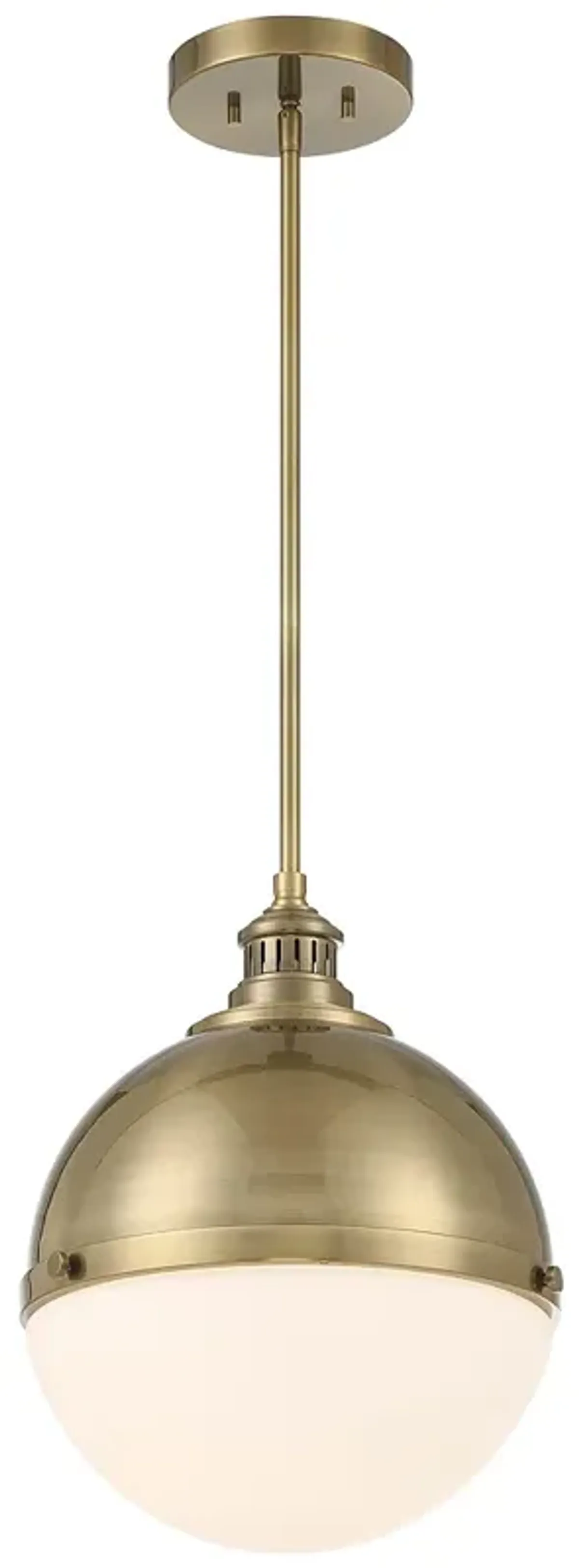 Minka-Lavery Vorey 1-Light Oxidized Aged Brass Pendant