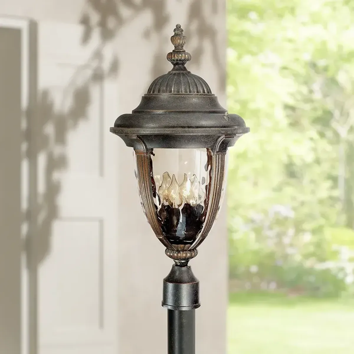 Bellagio 24 1/2" High Bronze 4-Light Outdoor Post Light