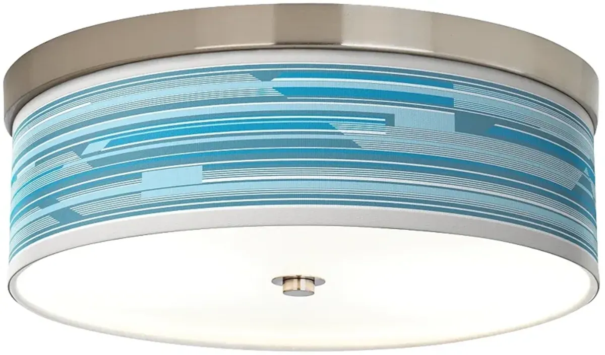 Urban Stripes Giclee Energy Efficient Ceiling Light