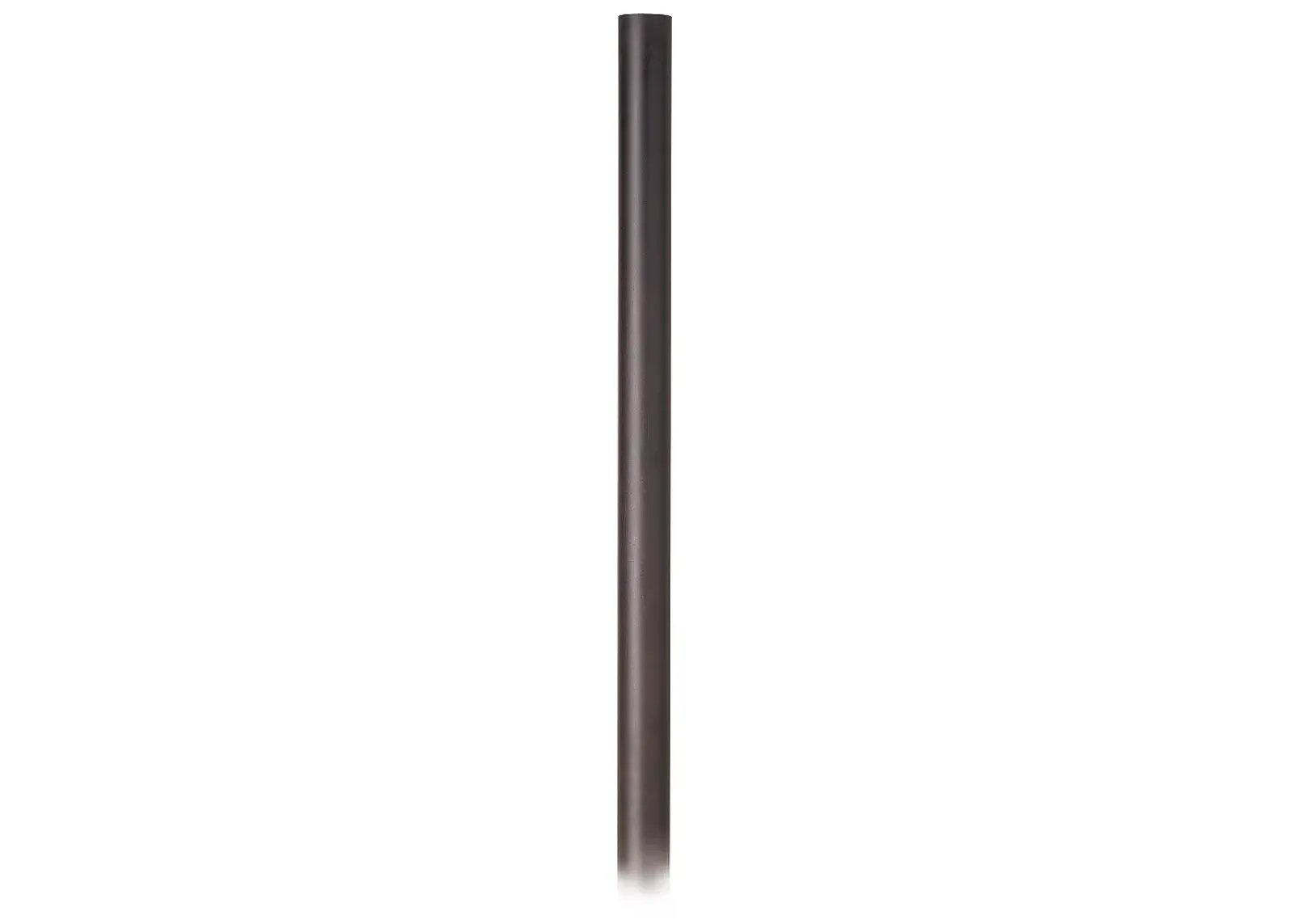 Bronze 84" High Metal Direct Burial Post Light Pole