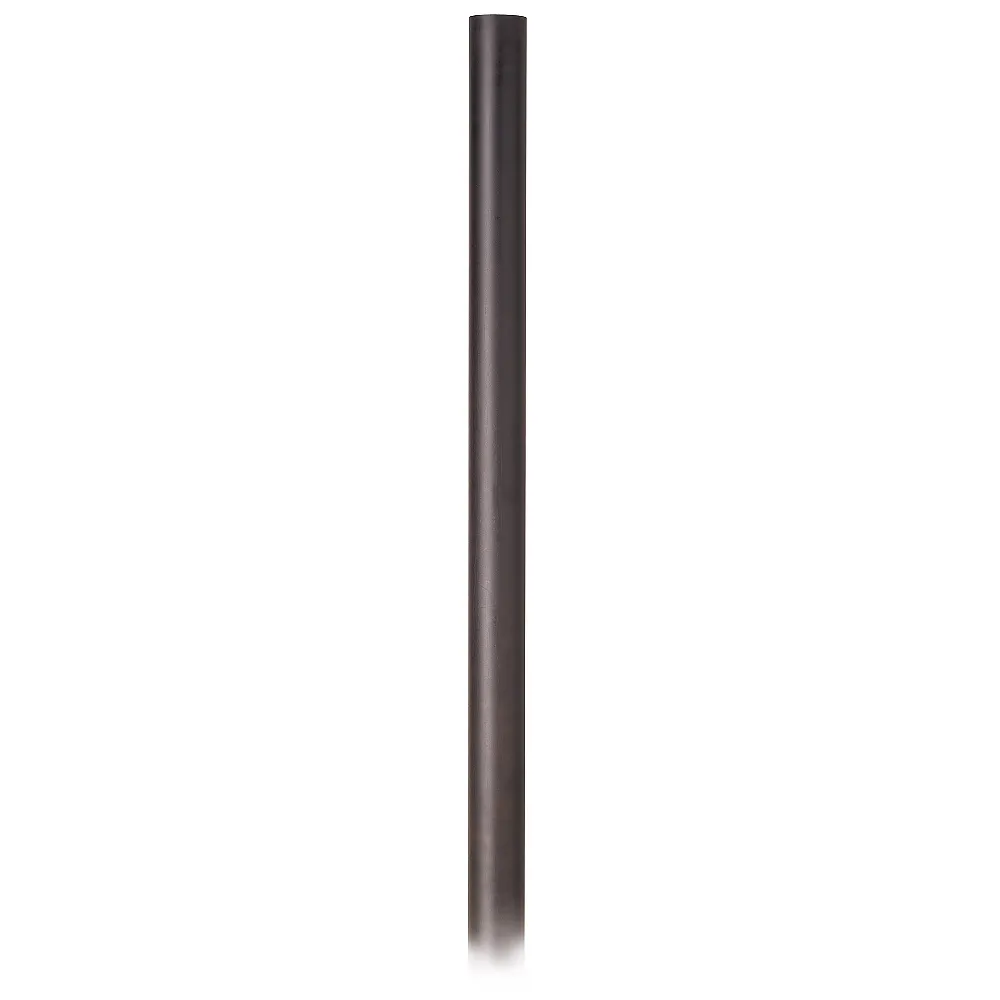 Bronze 84" High Metal Direct Burial Post Light Pole