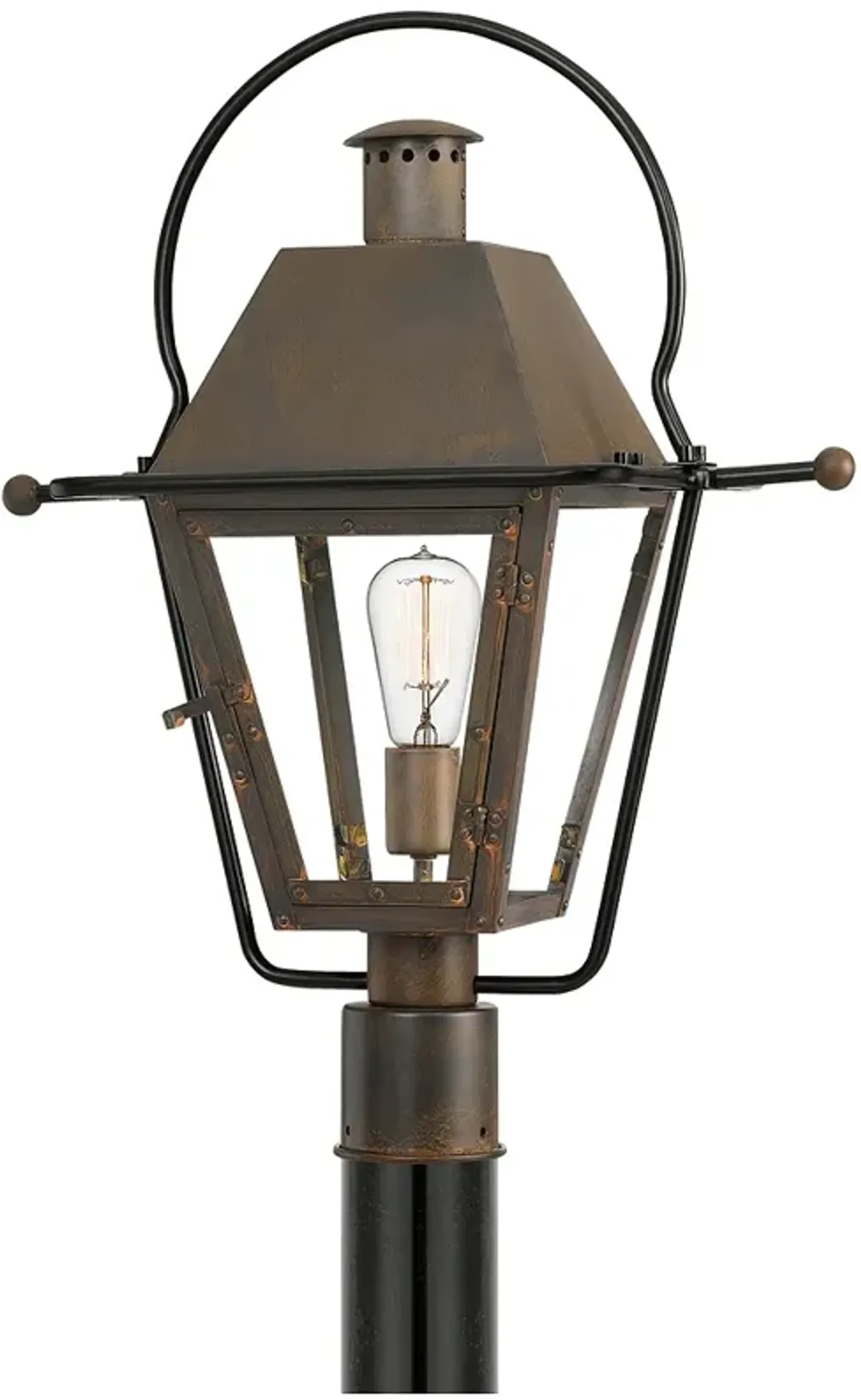 Rue De Royal Bronze Outdoor Post Lantern