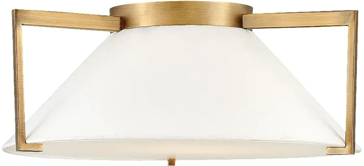 Hinkley- Calla Large Flush Mount- 20" Brushed Bronze