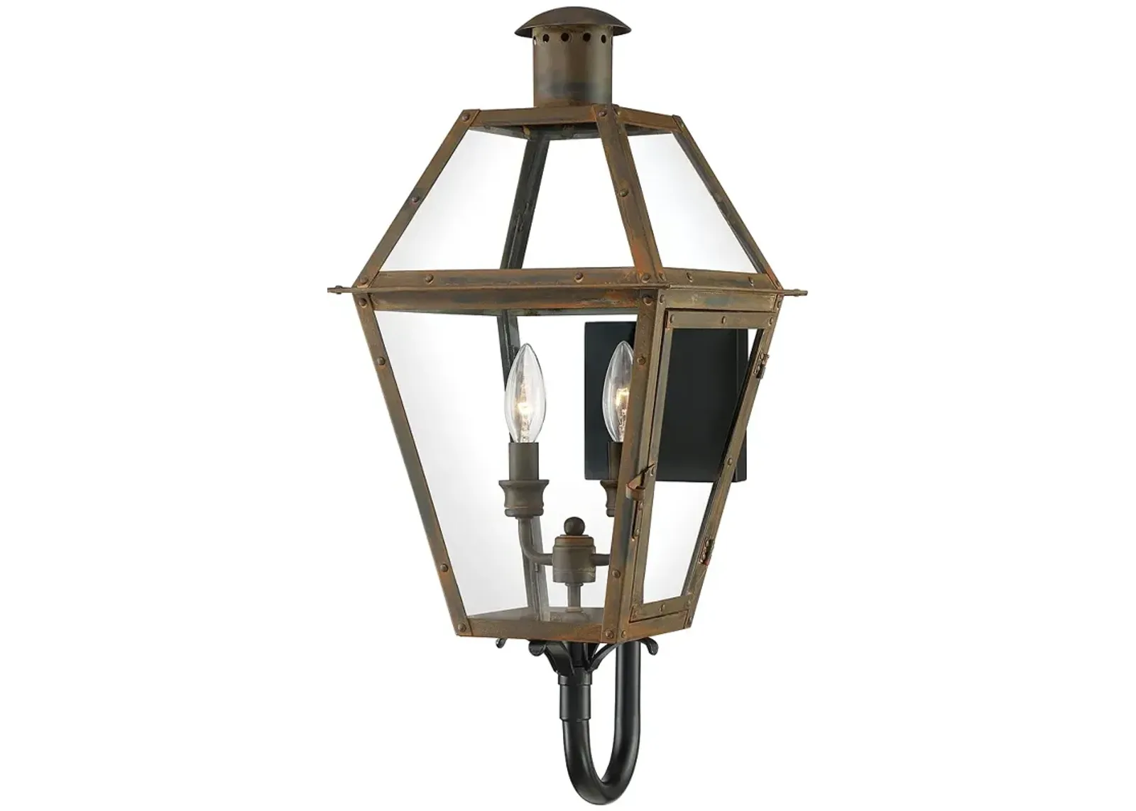 Rue De Royal Bronze Outdoor Wall Lantern