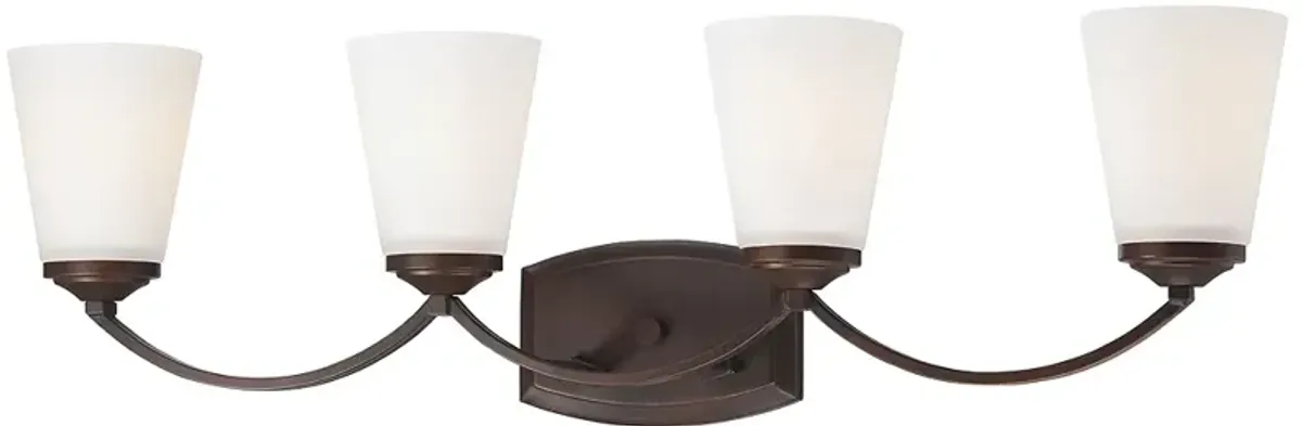 Minka-Lavery Overland Park 4-Light Vintage Bronze Bath