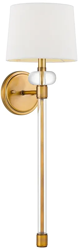 Barbour 26.5-in H  Brass Wall Sconce