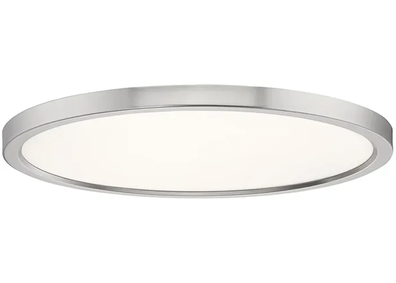 Outskirt Flush Mount 20in Brushed Nickel