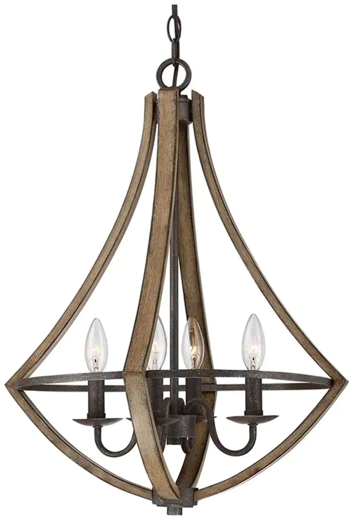 Shire 18 Inch 4 Light Mini Chandelier