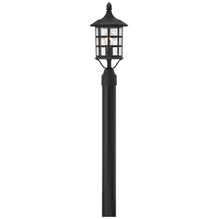 Hinkley Freeport 17" High Black Finish Outdoor Lantern Post Light