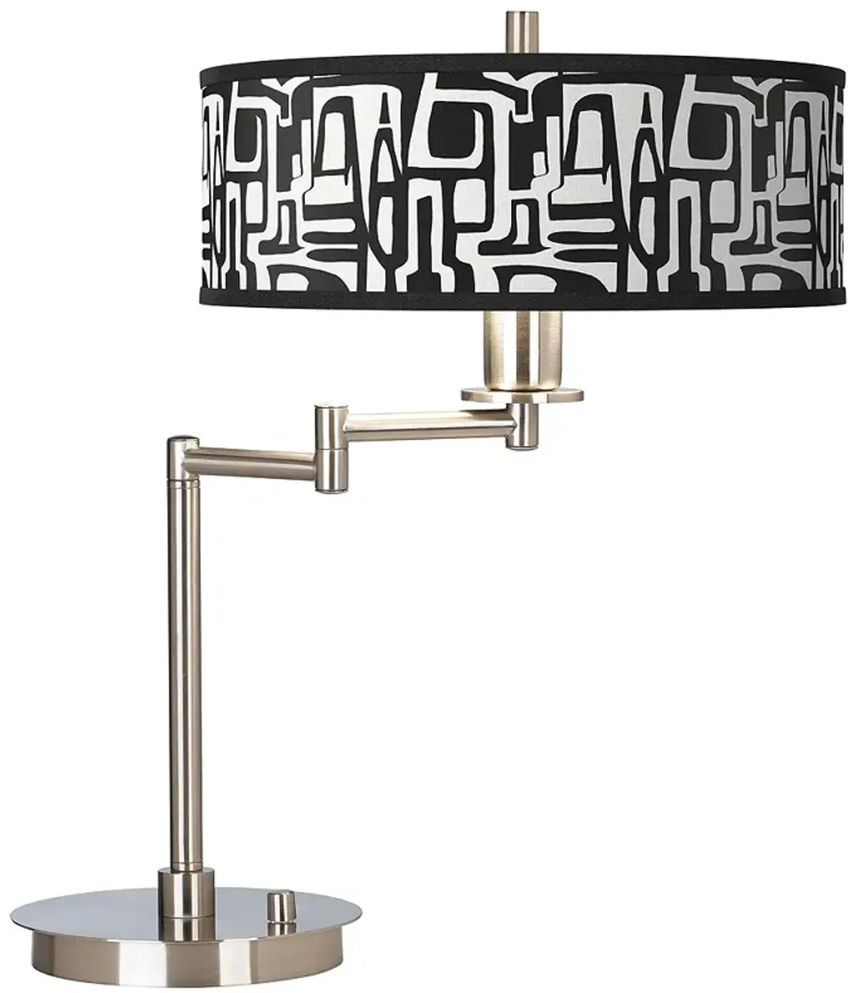 Giclee Gallery 20 1/2" Tempo Shade CFL Swing Arm Desk Lamp