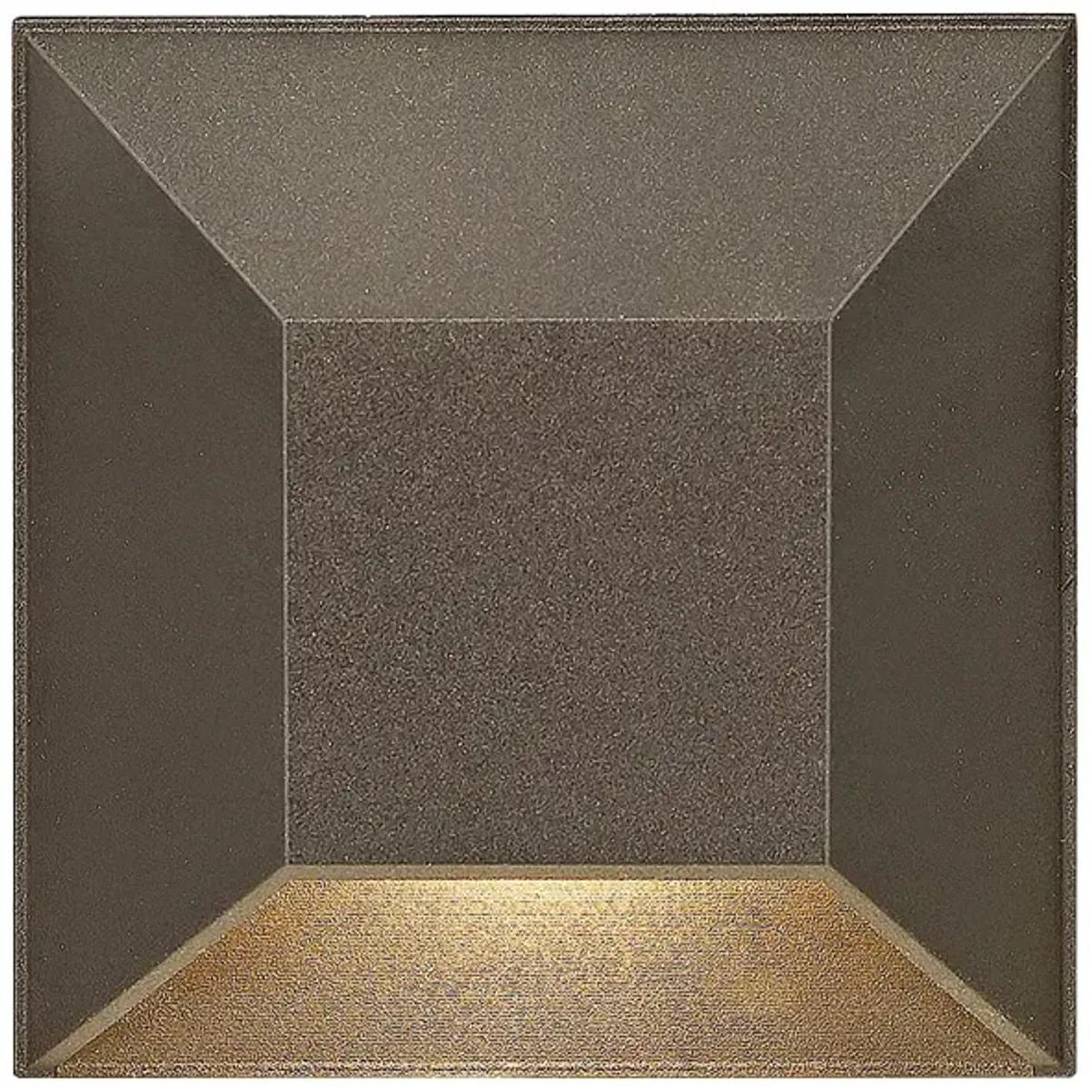 Hinkley Nuvi 3" High Bronze ADA LED Deck Wall Sconce