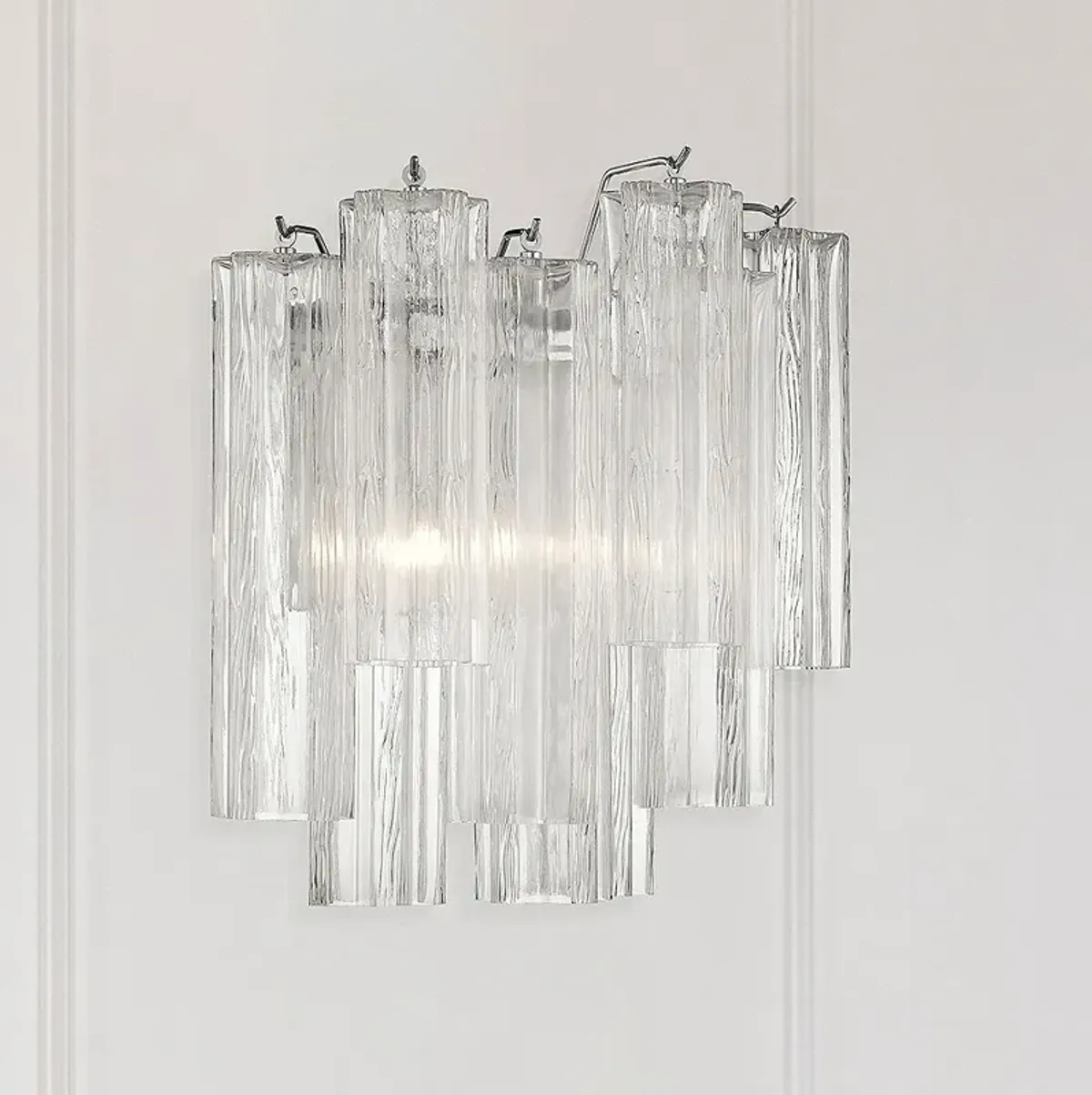 Addis 2 Light Polished Chrome Sconce