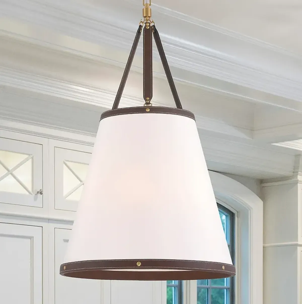 Libby Langdon Callahan 6 Light Luxe Gold Pendant