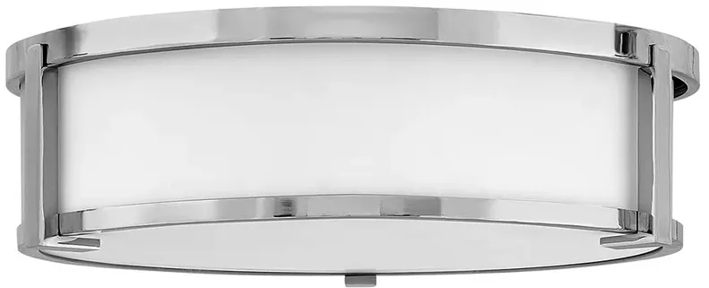 Lowell 16" Wide Chrome Ceiling Light by Hinkley Lighting